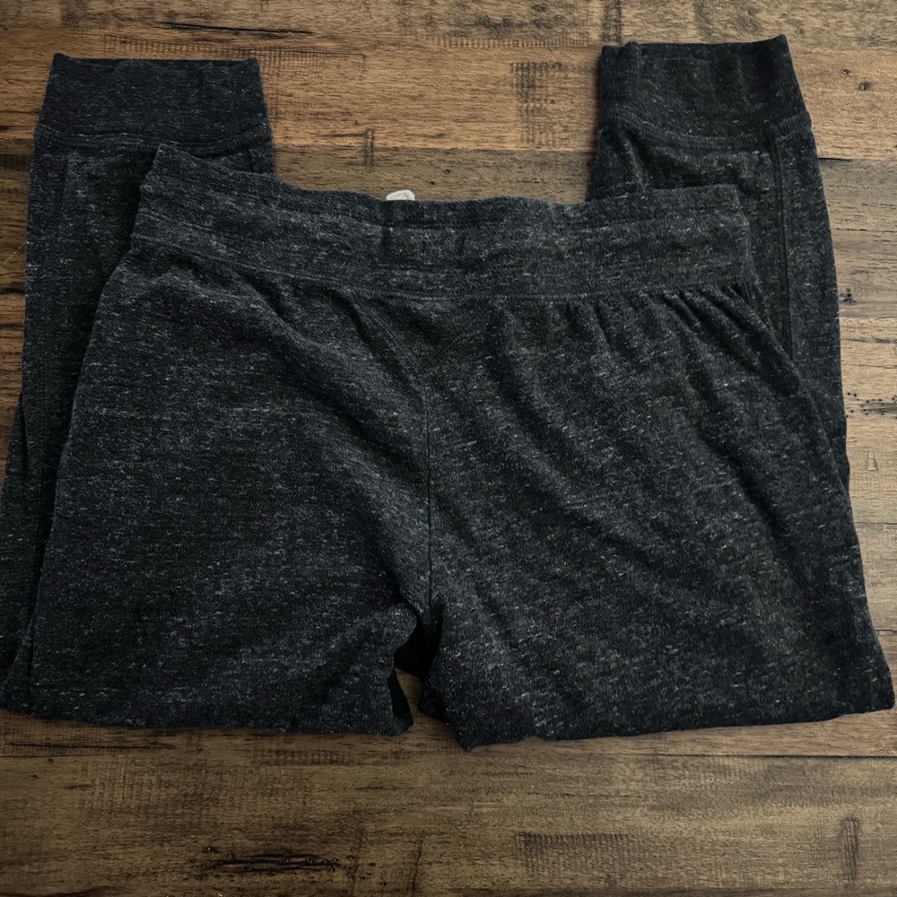 Nike Charcoal Gray Jogger Sweatpants Drawstring Logo Lounge Athletic Size Small - Picture 5 of 12